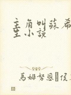 主角叫苏希的重生小说