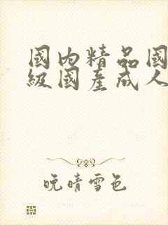 国内精品国产三级国产成人