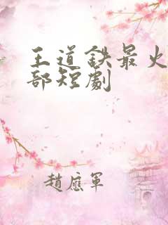 王道铁最火的十部短剧