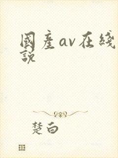 国产av在线小说