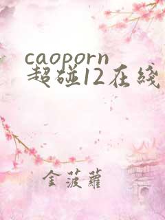 caoporn超碰12在线