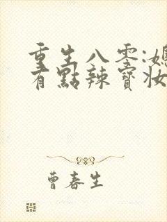 重生八零:媳妇有点辣宝妆成
