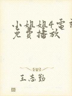 小姐姐4电视剧免费播放