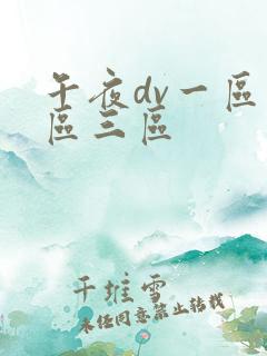 午夜dv一区二区三区