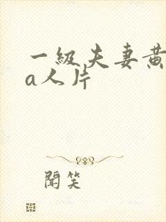 一级夫妻黄录像a人片