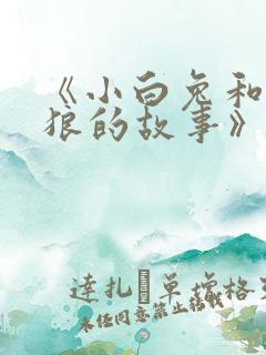 《小白兔和大灰狼的故事》