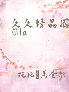 久久精品国产亚洲a