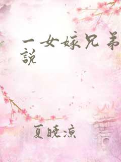 一女嫁兄弟的小说
