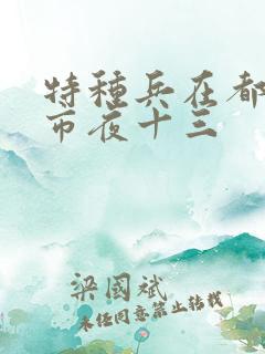 特种兵在都市都市夜十三