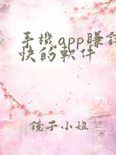手机app赚钱快的软件