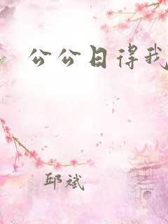 公公日得我好爽