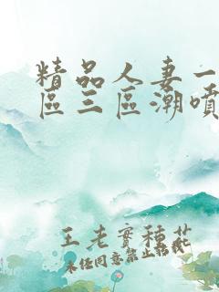 精品人妻一区二区三区潮喷在线