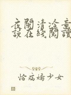 夜阑清冷意欢小说在线阅读