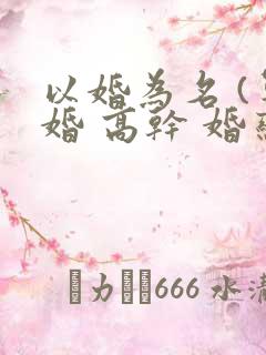 以婚为名 (军婚 高干 婚恋) 臣言
