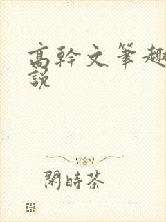 高干文笔趣阁小说
