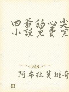四爷的心尖宠妃小说免费完整版txt