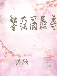 触不可及免费观看法国版可投屏