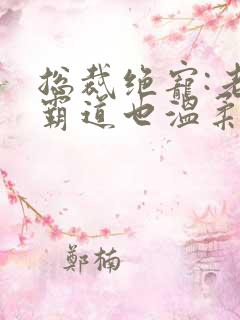 总裁绝宠:老婆霸道也温柔