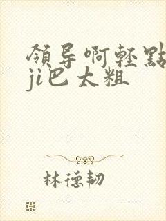 领导啊轻点灬大ji巴太粗