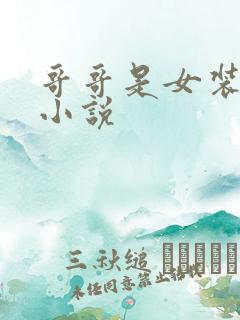 哥哥是女装大佬小说