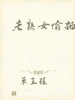 老熟女偷拍网