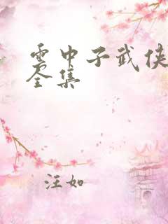 云中子武侠小说全集