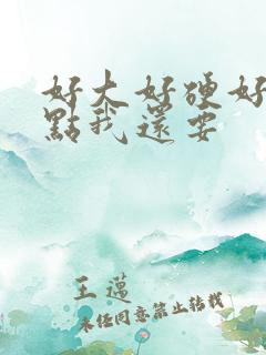 好大好硬好爽快点我还要