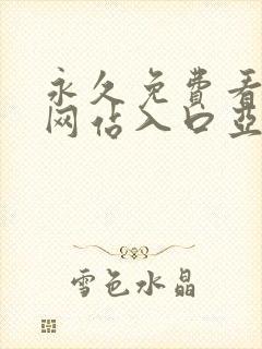 永久免费看mv网站入口亚洲精品影视