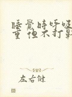 睡觉时呼吸声很重 但不打鼾