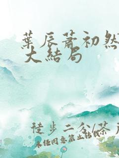 叶辰萧初然最新 大结局