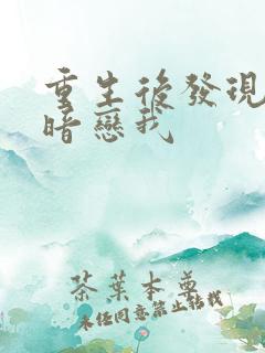 重生后发现校花暗恋我