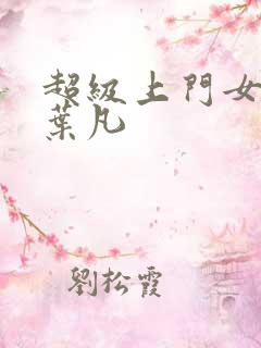超级上门女婿 叶凡