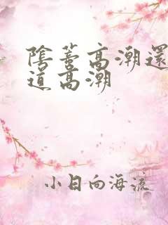 阴蒂高潮还是阴道高潮