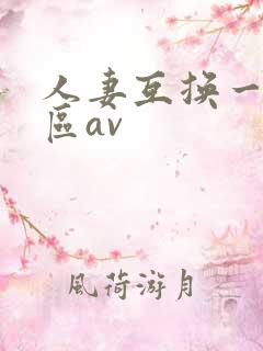 人妻互换一区二区av