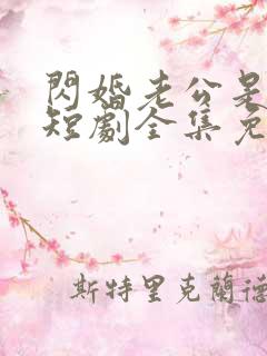 闪婚老公是豪门短剧全集免费版