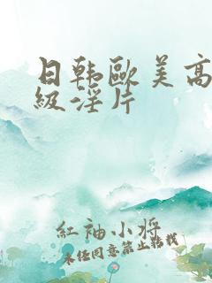 日韩欧美高清一级淫片