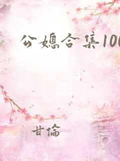 公媳合集100