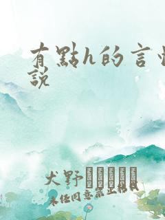 有点h的言情小说