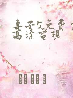 妻子5免费完整高清电视