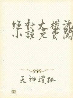 绝对大权沈青云小说免费阅读全文