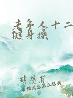 老年人十二经络健身操