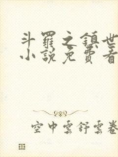 斗罗之镇世斗罗小说免费看