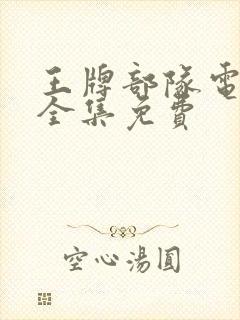 王牌部队电视剧全集免费