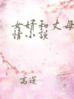 女婿和丈母娘激情小说