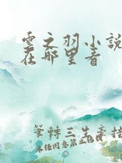 云之羽小说原著在哪里看