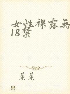 女性裸露无遮挡18禁