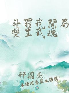 斗罗我开局觉醒双生武魂