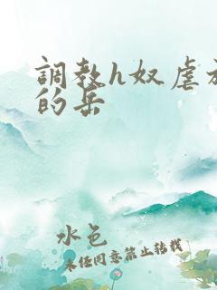 调教h奴虐放荡的岳