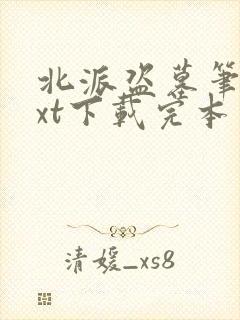 北派盗墓笔记txt下载完本
