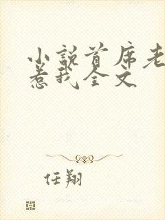 小说首席老公别惹我全文